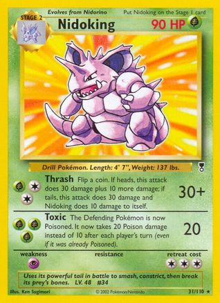 Nidoking (31/110) [Legendary Collection] - Rare