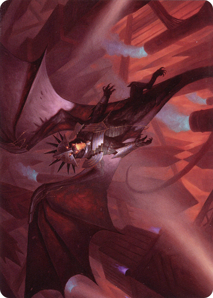 Ziatora, the Incinerator // Ziatora, the Incinerator (ASNC-033) (Borderless) [New Capenna Art Series] Foil