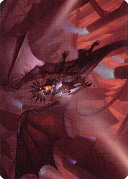 Ziatora, the Incinerator // Ziatora, the Incinerator (ASNC-033) (Borderless) [New Capenna Art Series] Foil