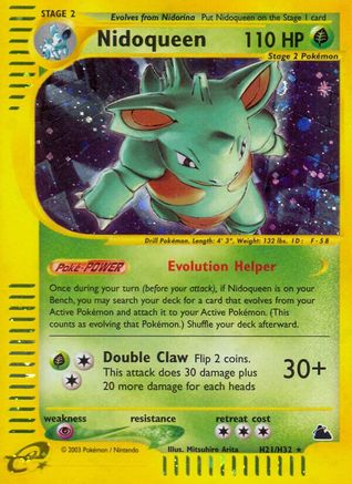 Nidoqueen (H21) (H21/144) [Skyridge] Holofoil - Holo Rare