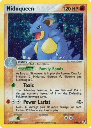 Nidoqueen (9/112) [FireRed & LeafGreen] Holofoil - Holo Rare