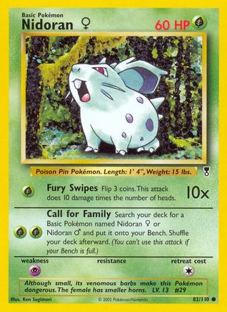 Nidoran F (82/110) [Legendary Collection] - Common