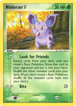 Nidoran F (070/112) [FireRed & LeafGreen] - Common