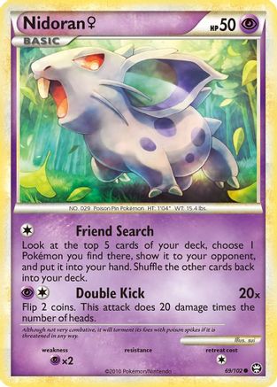 Nidoran F (69/102) [Triumphant] - Common