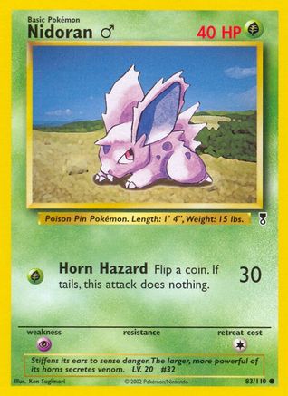 Nidoran M (83/110) [Legendary Collection] - Common