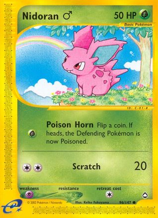 Nidoran M (096/147) [Aquapolis] - Common