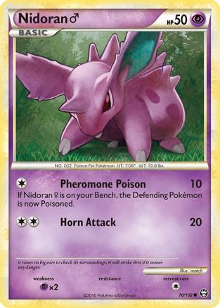 Nidoran M (070/102) [Triumphant] - Common