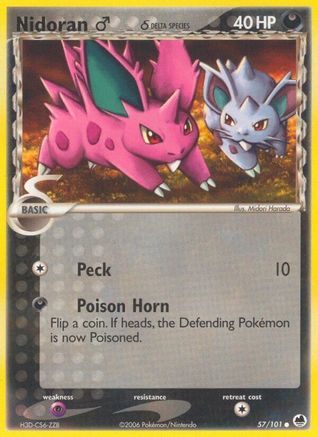 Nidoran M (Delta Species) (057/101) [Dragon Frontiers] - Common