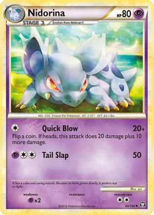 Nidorina (45/102) [Triumphant] - Uncommon