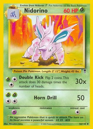 Nidorino (56/110) [Legendary Collection] - Uncommon