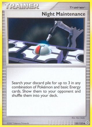 Night Maintenance (120/132) [Secret Wonders] Reverse Holofoil - Uncommon