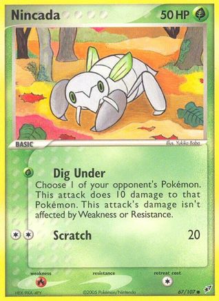 Nincada (067/107) [Deoxys] - Common
