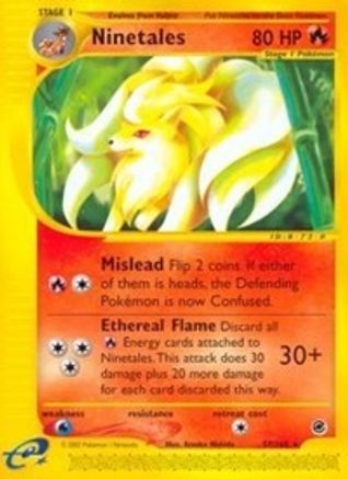 Ninetales (57/165) [Expedition] Reverse Holofoil - Rare