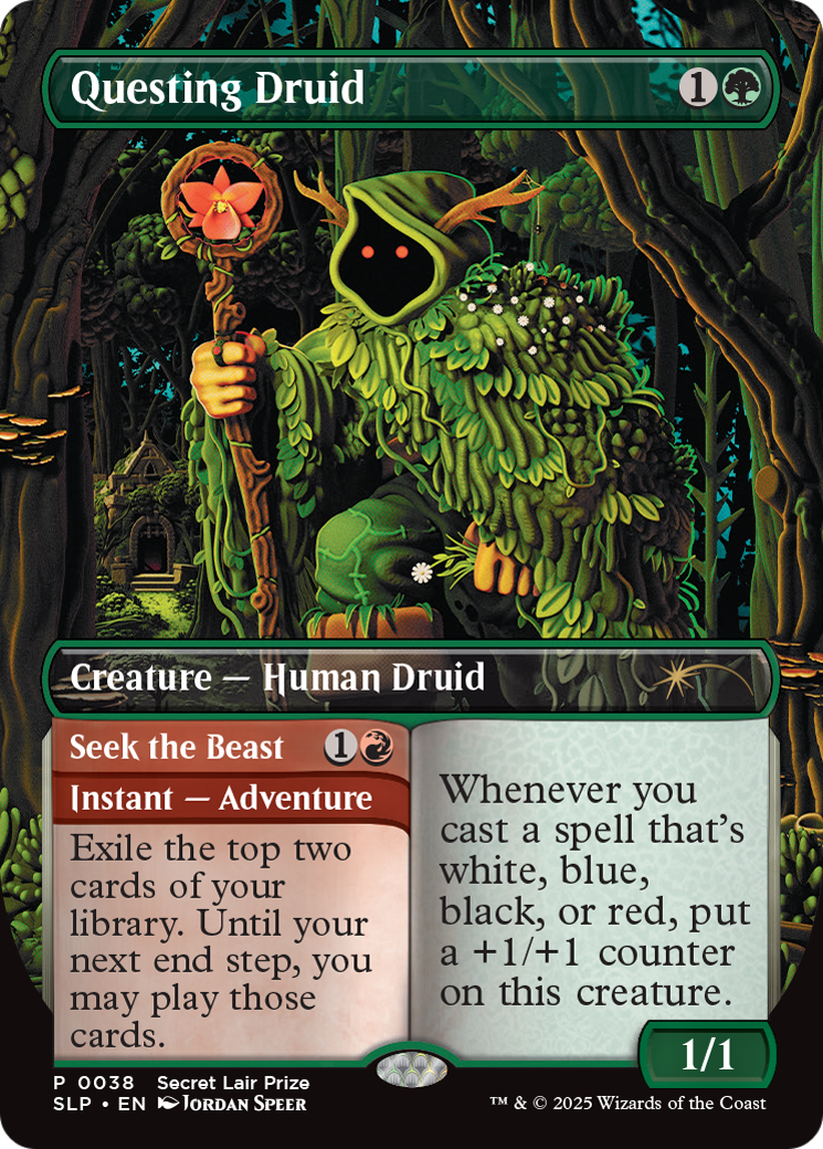 Questing Druid (SLP-038) [Secret Lair Showdown]