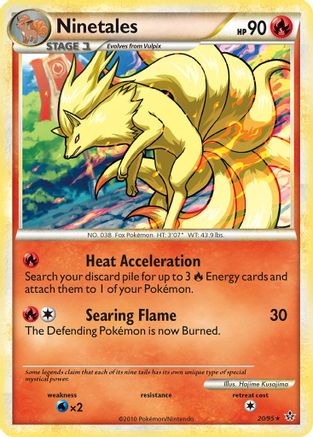 Ninetales (20/95) [Unleashed] - Rare