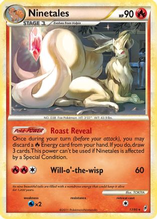 Ninetales (17/95) [Call of Legends] Holofoil - Holo Rare