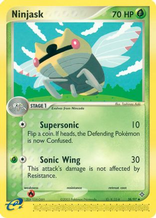Ninjask (38/97) [Dragon] - Uncommon