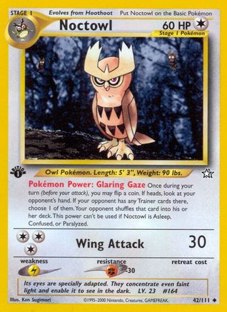 Noctowl (042/111) [Neo Genesis] 1st Edition - Uncommon