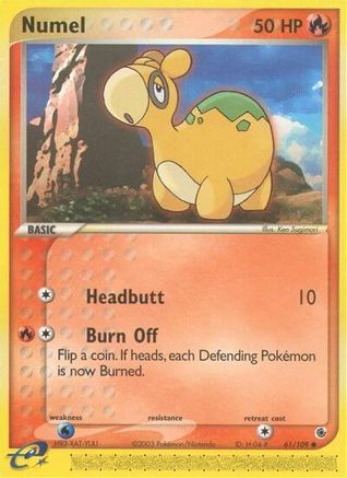 Numel (061/109) [Ruby and Sapphire] - Common