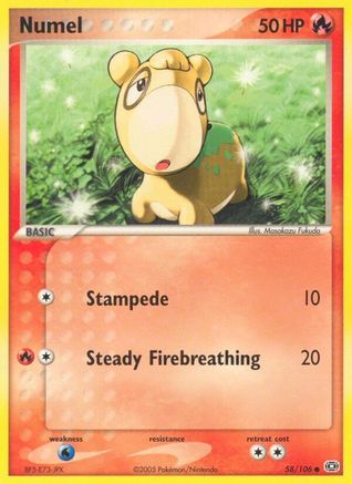 Numel (058/106) [Emerald] Reverse Holofoil - Common