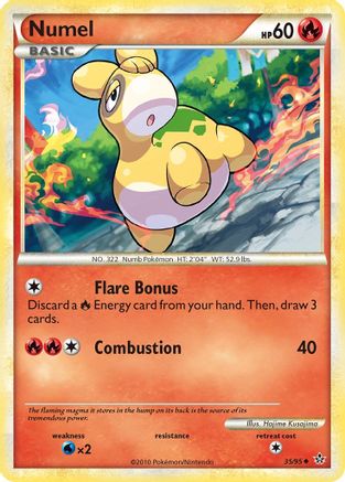 Numel (035/95) [Unleashed] Reverse Holofoil - Uncommon