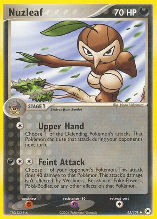 Nuzleaf (45/101) [Hidden Legends] - Uncommon