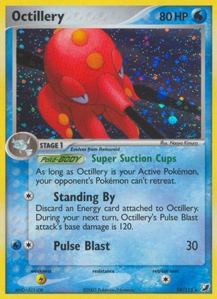 Octillery (10/115) [Unseen Forces] Holofoil - Holo Rare