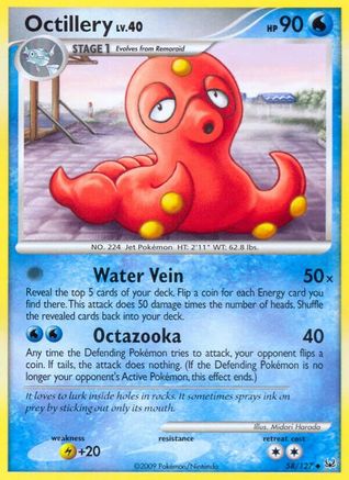 Octillery (58/127) [Platinum] Reverse Holofoil - Uncommon