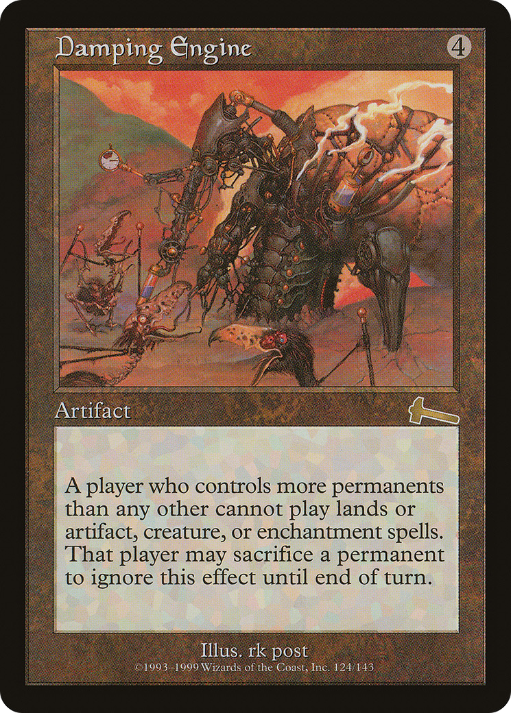 Damping Engine (ULG-124) [Urza's Legacy] Foil