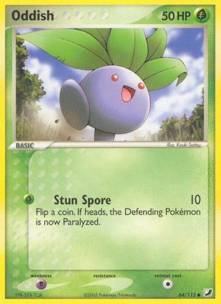 Oddish (064/115) [Unseen Forces] - Common
