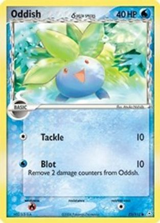 Oddish (Delta Species) (073/110) [Holon Phantoms] - Common