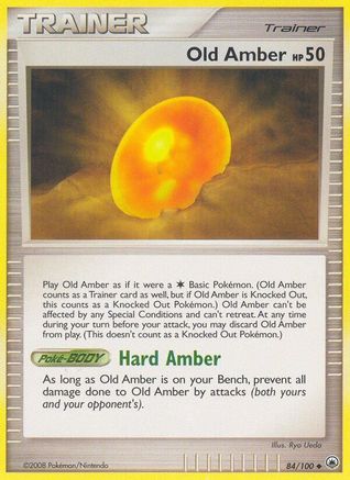 Old Amber (84/100) [Majestic Dawn] Reverse Holofoil - Uncommon