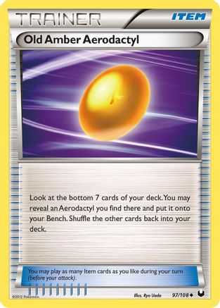Old Amber Aerodactyl (097/108) [Dark Explorers] - Uncommon