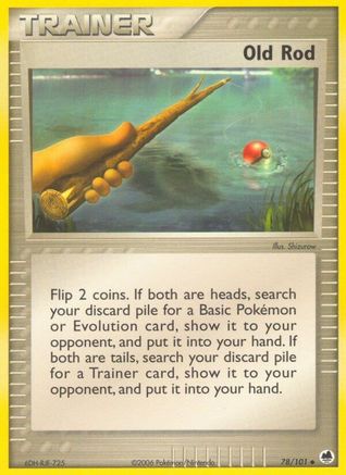 Old Rod (78/101) [Dragon Frontiers] - Uncommon