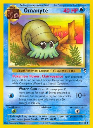 Omanyte (057/110) [Legendary Collection] Reverse Holofoil - Uncommon