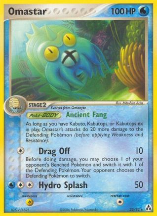 Omastar (23/92) [Legend Maker] Reverse Holofoil - Rare