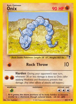 Onix (84/110) [Legendary Collection] Reverse Holofoil - Common