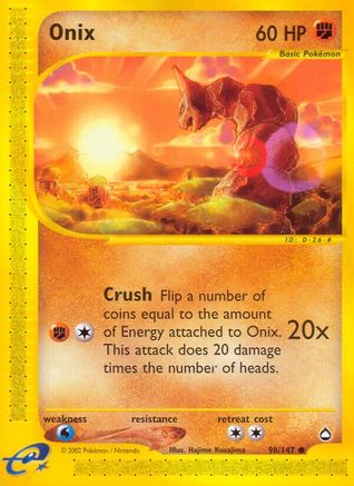 Onix (098/147) [Aquapolis] - Common