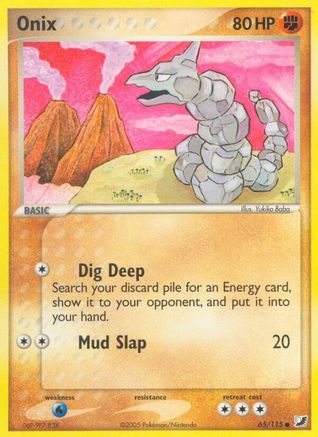 Onix (65/115) [Unseen Forces] Reverse Holofoil - Common