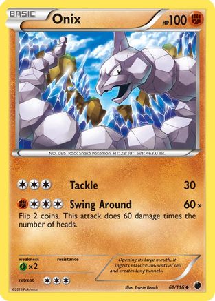 Onix (061/116) [Plasma Freeze] - Uncommon