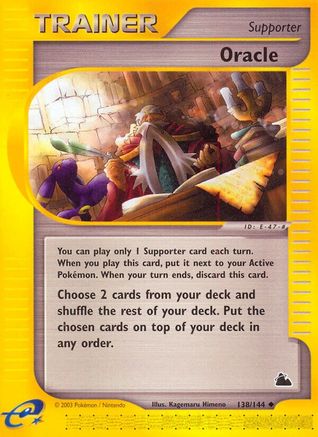 Oracle (138/144) [Skyridge] Reverse Holofoil - Uncommon