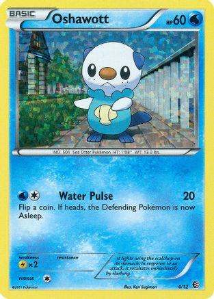 Oshawott (4/12) [McDonalds Promos 2011] Holofoil - Promo
