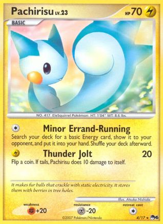 Pachirisu (004/017) [POP Series 6] Holofoil - Rare