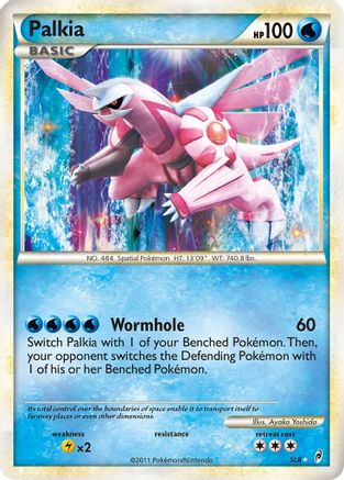 Palkia (Shiny) (SL8/95) [Call of Legends] Holofoil - Shiny Holo Rare