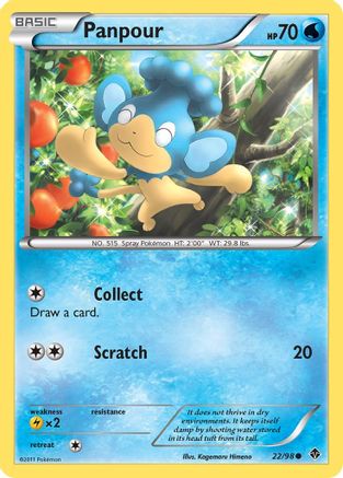 Panpour (22/98) [Emerging Powers] Reverse Holofoil - Common