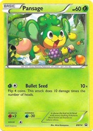 Pansage - BW14 (BW14/101) [Black and White Promos] - Promo
