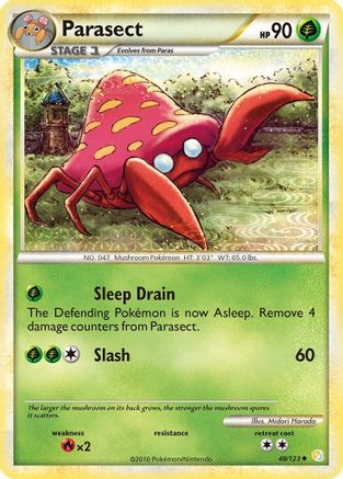 Parasect (048/123) [HeartGold SoulSilver] - Uncommon