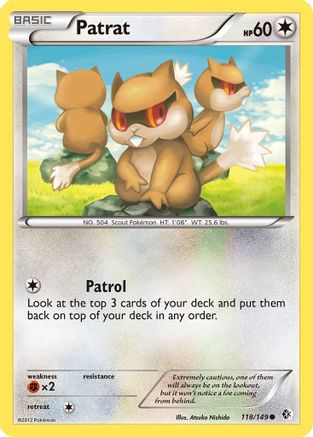 Patrat (118/149) [Boundaries Crossed] Reverse Holofoil - Common