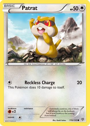 Patrat (110/135) [Plasma Storm] Reverse Holofoil - Common