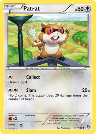 Patrat (111/135) [Plasma Storm] Reverse Holofoil - Common